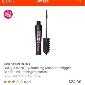 Bad Gal Bang Mascara 👩🏻‍🚀🚀